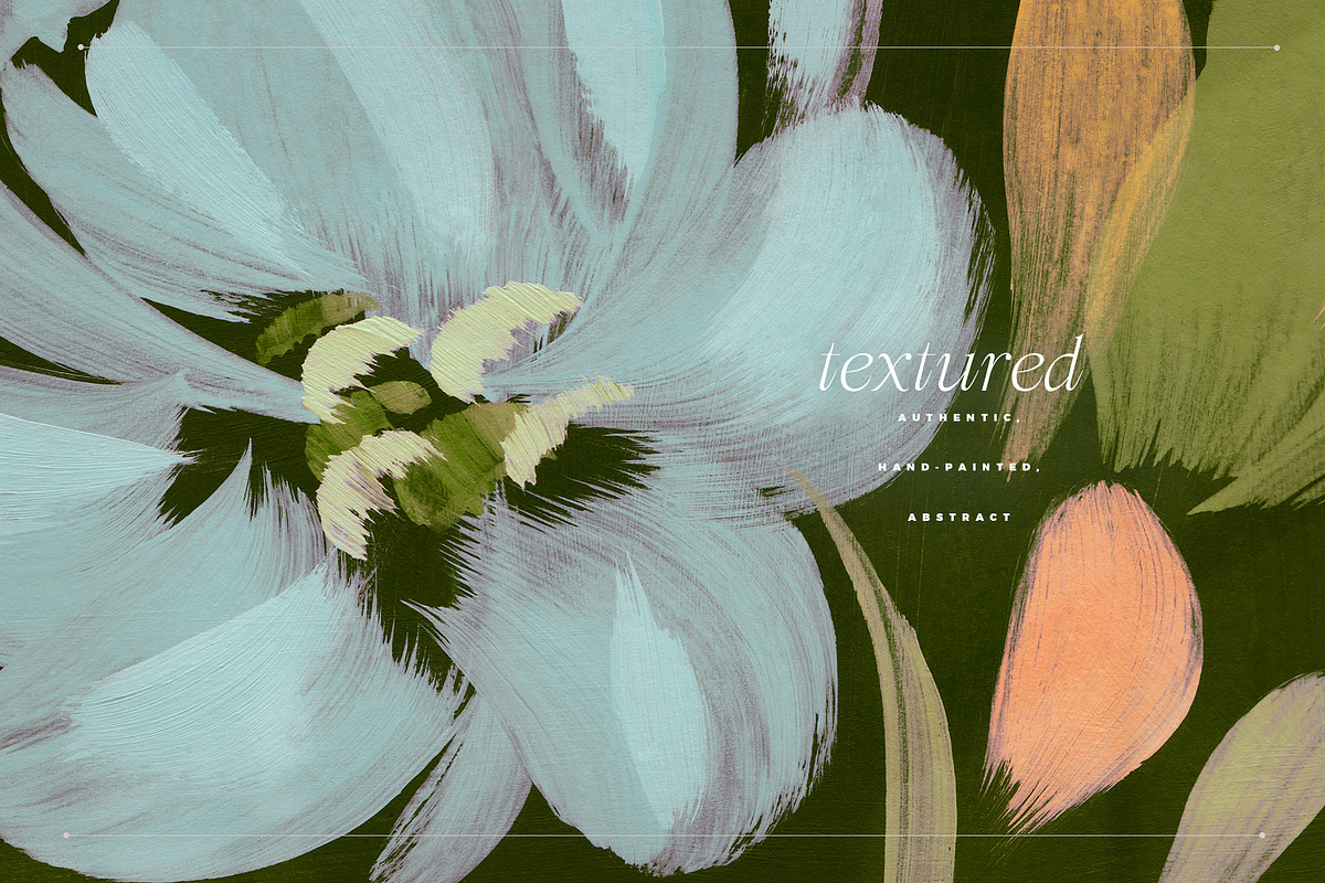 BUNDLE Abstract Painted Backgrounds, a Texture Graphic by Basia Stryjecka (Photo 49 of 59)