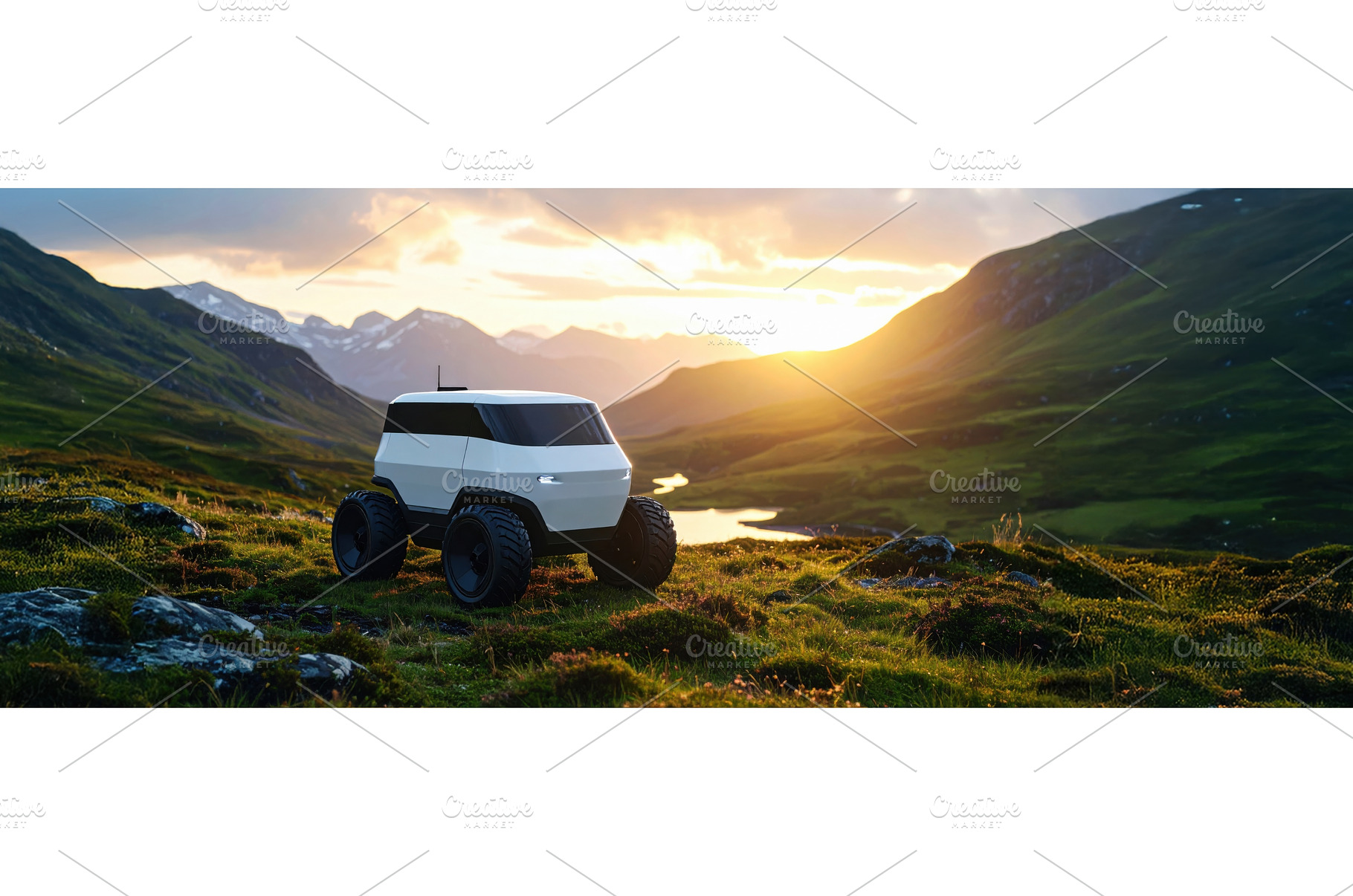 Autonomous off-road vehicle, a Transportation Photo by Igor Tichonow