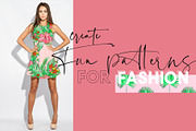 Tropical Palm Springs Patterns, a Pattern Graphic by Libby Wishes (Thumbnail 10 of 12)