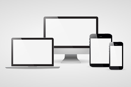 Devices screen tablet laptop phone
