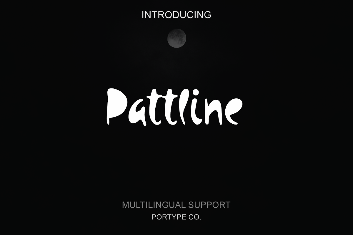 Pattline font - Wordart, a Font by portype (Photo 1 of 7)