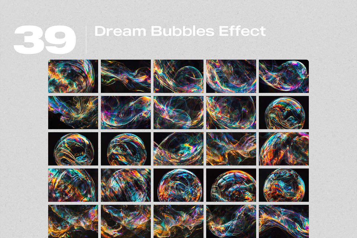Dream Bubbles Effect Photo Overlays, a Brushes & More by PhotoSpirit (Photo 8 of 8)