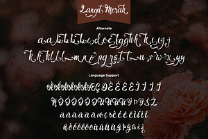 Langit Merah Font Extra