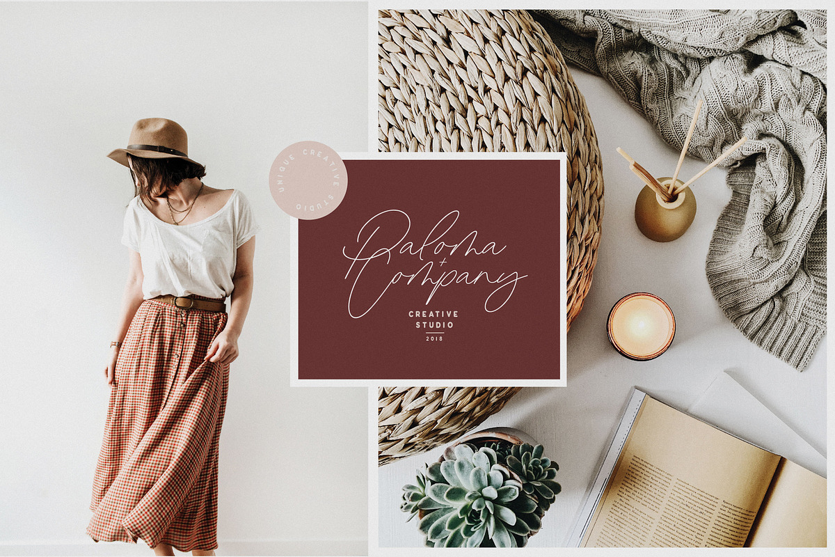 Modern Bohemian Font Duo, a Script Font by The Styled Script (Photo 2 of 7)