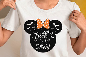 Disney Halloween, Mickey Mouse Svg