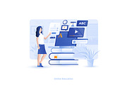 Modern Flat design Business concepts, an Education Illustration by Creative Graphics (Thumbnail 8 of 12)