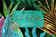 Procreate Foil & Paint, a Brush Add-On by Sofydoll Designs (Thumbnail 1 of 10)