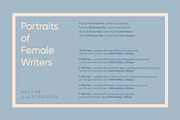Female portraits, a Person Illustration by Mariia Kovalchuk (Thumbnail 7 of 7)