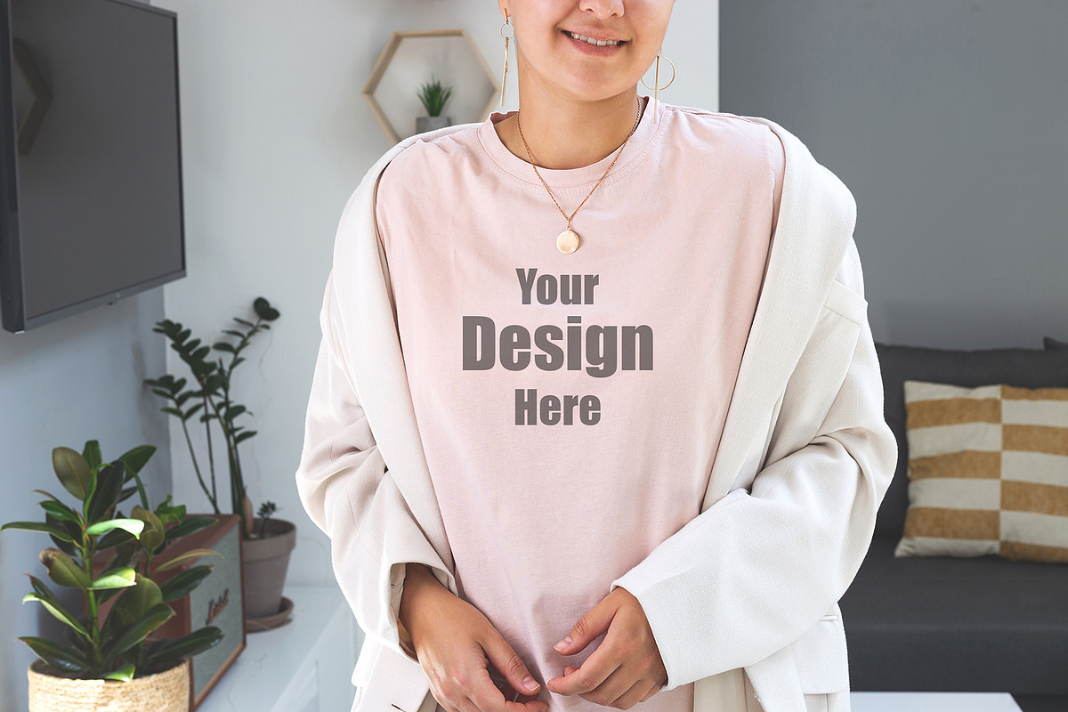 T-shirt mockup bundle Tshirt mock-up, a Print Template by Valeriia • Svitlini (Photo 4 of 9)