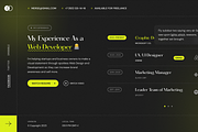 Personal Portfolio & Resume WP Theme, a WordPress Template by UInstrument (Thumbnail 4 of 12)