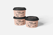Food Container Mockup PSD Packaging, an Advertising Mockup by Indah (Thumbnail 2 of 6)