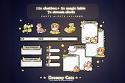 Dreamy Cats Animated Stream Package, a Social Media Template by TheDoodleSweets (Thumbnail 6 of 7)