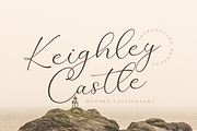 Keighley Castle - Modern Calligraphy, a Script Font by Mayofont (Thumbnail 1 of 10)