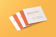 Square Business Card Mockup, a Books & Magazine Mockup by Mockup Supper (Thumbnail 3 of 10)