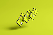 10 Screen Mockup Multi iPhone, an iPhone Mockup by East Gallery (Thumbnail 4 of 10)