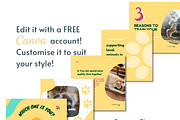 Social Media Post Templates for Pets, a Social Media Template by SmallMakersContent (Thumbnail 3 of 7)