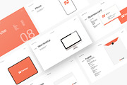 Coral | Brand Guidelines Template, a Presentation Template by CreativeSoup.io (Thumbnail 7 of 10)