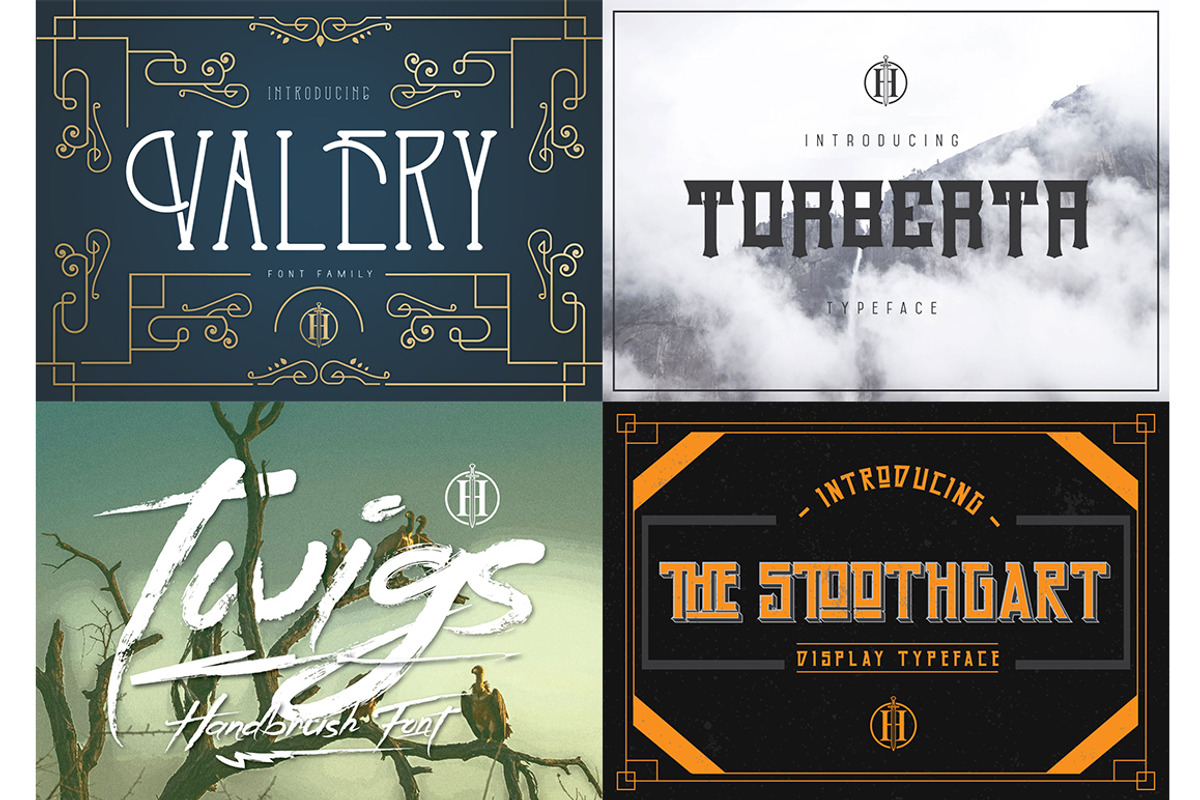 Sweet Heart Bundle, a Font by Heroglyphs Studio (Photo 7 of 7)