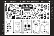 Vintage Apothecary Branding Bundle, a Healthcare Illustration by Yevheniia (Thumbnail 3 of 11)