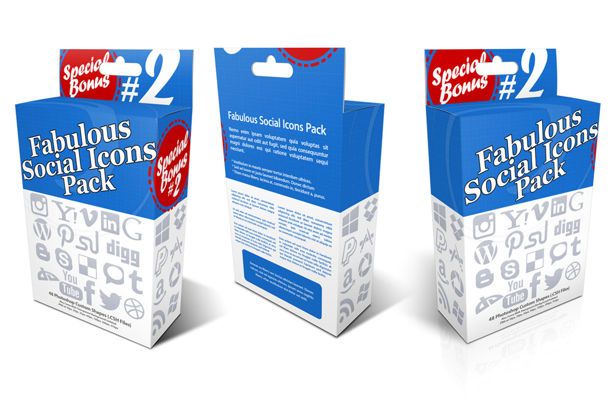 Peggable Retail Box Mockup, a Packaging Mockup by Cover Actions Premium (Photo 1 of 4)