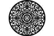 Black Mandala & Nature SVG Bundle, an Object Graphic by Designer_Momina (Thumbnail 7 of 13)