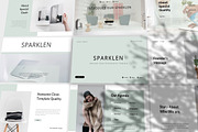 Sparklen - Clean Presentation Google, a Presentation Template by Raseuki (Thumbnail 1 of 6)
