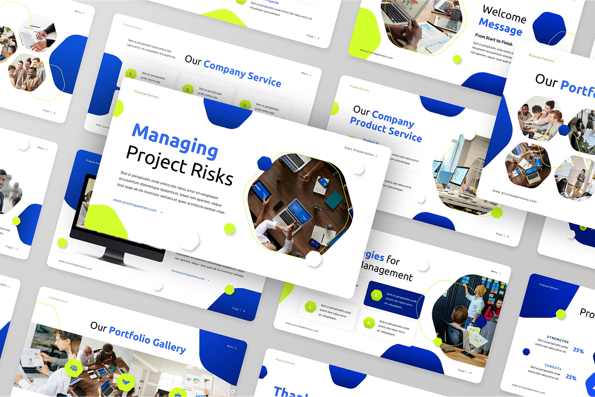 Project Management Presentation, a Presentation Template by Annora Studio (Photo 4 of 5)