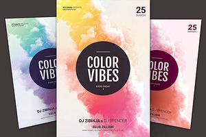 Color Vibes Flyer