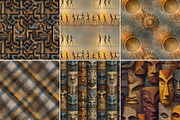 World’s Indigenous Peoples Patterns, a Pattern Graphic by Nicole Branger Art (Thumbnail 22 of 38)