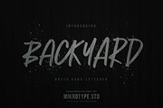 Backyard Natural Business Font, a Sans Serif Font by MikroType Std (Thumbnail 1 of 9)