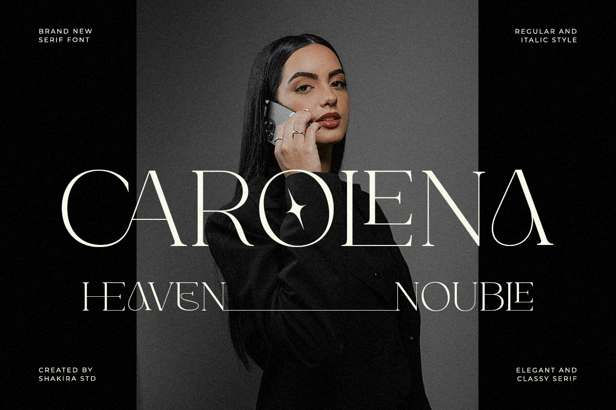 Classy Elegant Serif - Louisbele, a Serif Font by Shakira Studio (Photo 3 of 10)