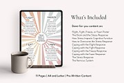 Stress Response Canva Template eBook, a Design Template by Miri Campbell (Thumbnail 2 of 9)