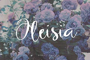 OLEISIA SCRIPT, a Script Font by IsikChic (Thumbnail 1 of 6)