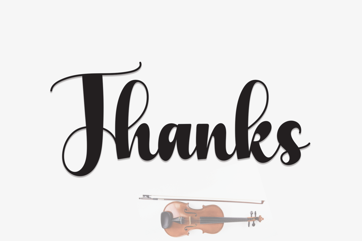 Violin | Script Font, a Script Font by Scratchones (Photo 2 of 5)