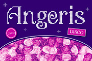 Angeris Disco, a Sans Serif Font by Craft Supply Co. (Thumbnail 1 of 8)