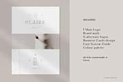 CLAIRE Logo Kit, a Branding & Logo Template by Studio Suvelle (Thumbnail 15 of 18)