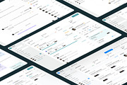 TeamCollaboration Project SaaS UIKit, an UI Kit Template by Creative Perspective (Thumbnail 4 of 5)