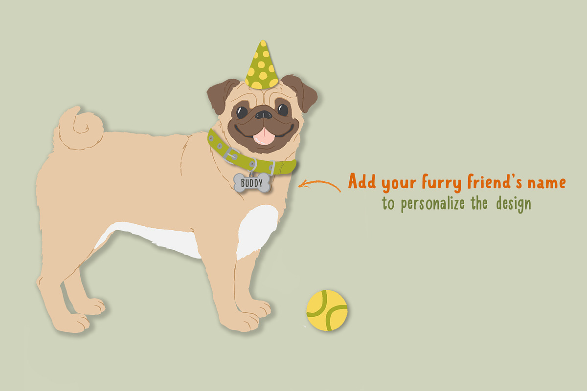 Dog breeds vector clipart, an Object Graphic by Trinibis (Photo 7 of 11)