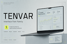 TENVAR – Modern Tech Sans Serif