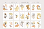 Female Aesthetic One line Drawings, a Graphic by Katrinelly (Thumbnail 7 of 19)