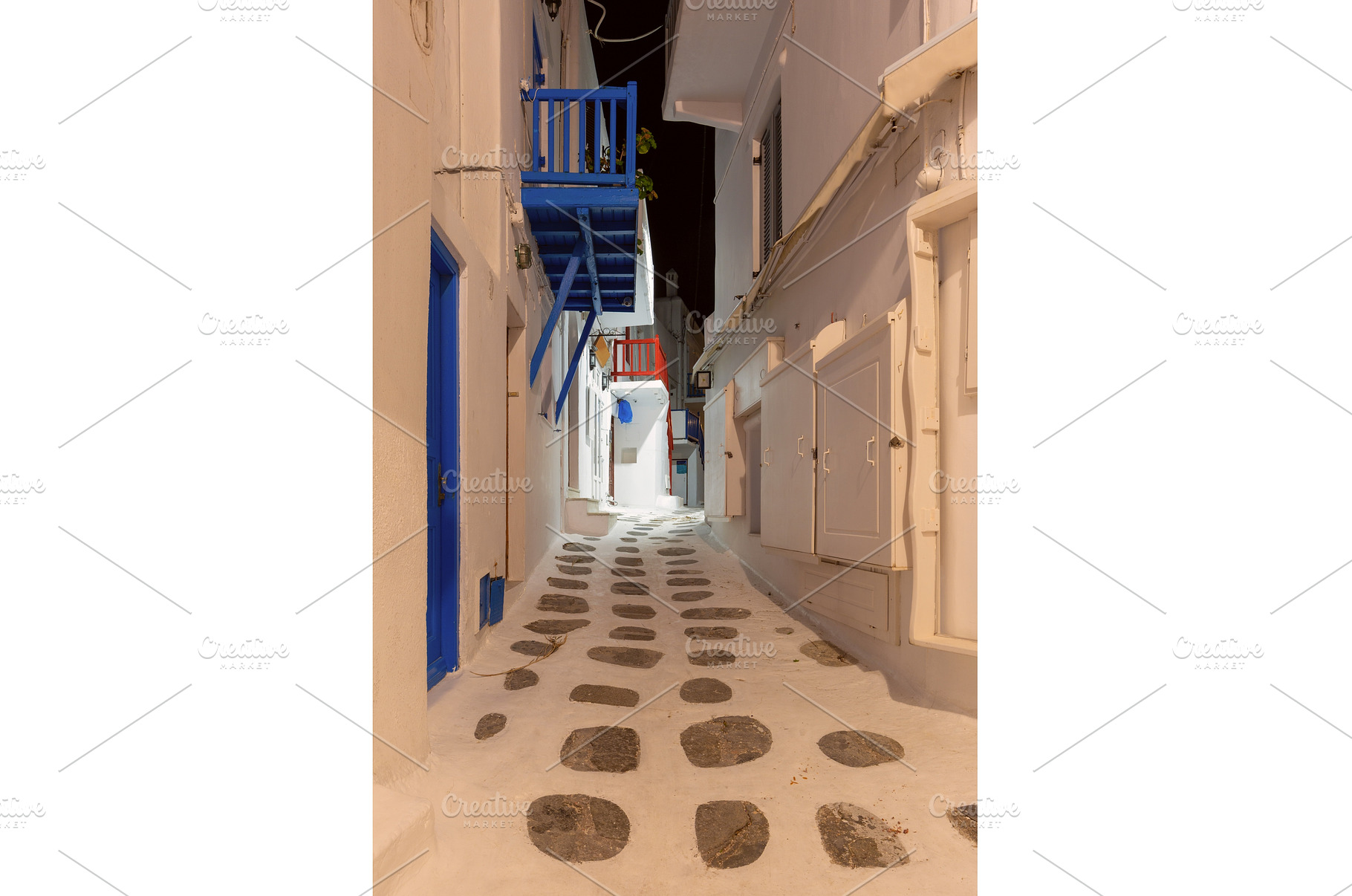 Narrow street with balconies in, an Architecture Photo by kavalenkava