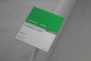Modern Simple Business Card, a Business Card Template by Saman Osama (Thumbnail 1 of 6)