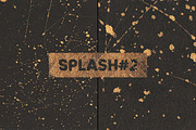 9 Macro Golden Paint Textures, a Texture Graphic by measyn (Thumbnail 9 of 14)