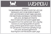 INTERDIMENSIONAL FONT, a Blackletter Font by weknow (Thumbnail 6 of 8)