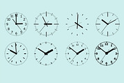 Six sets of images to create hours., an Object Graphic by katykin (Thumbnail 3 of 5)