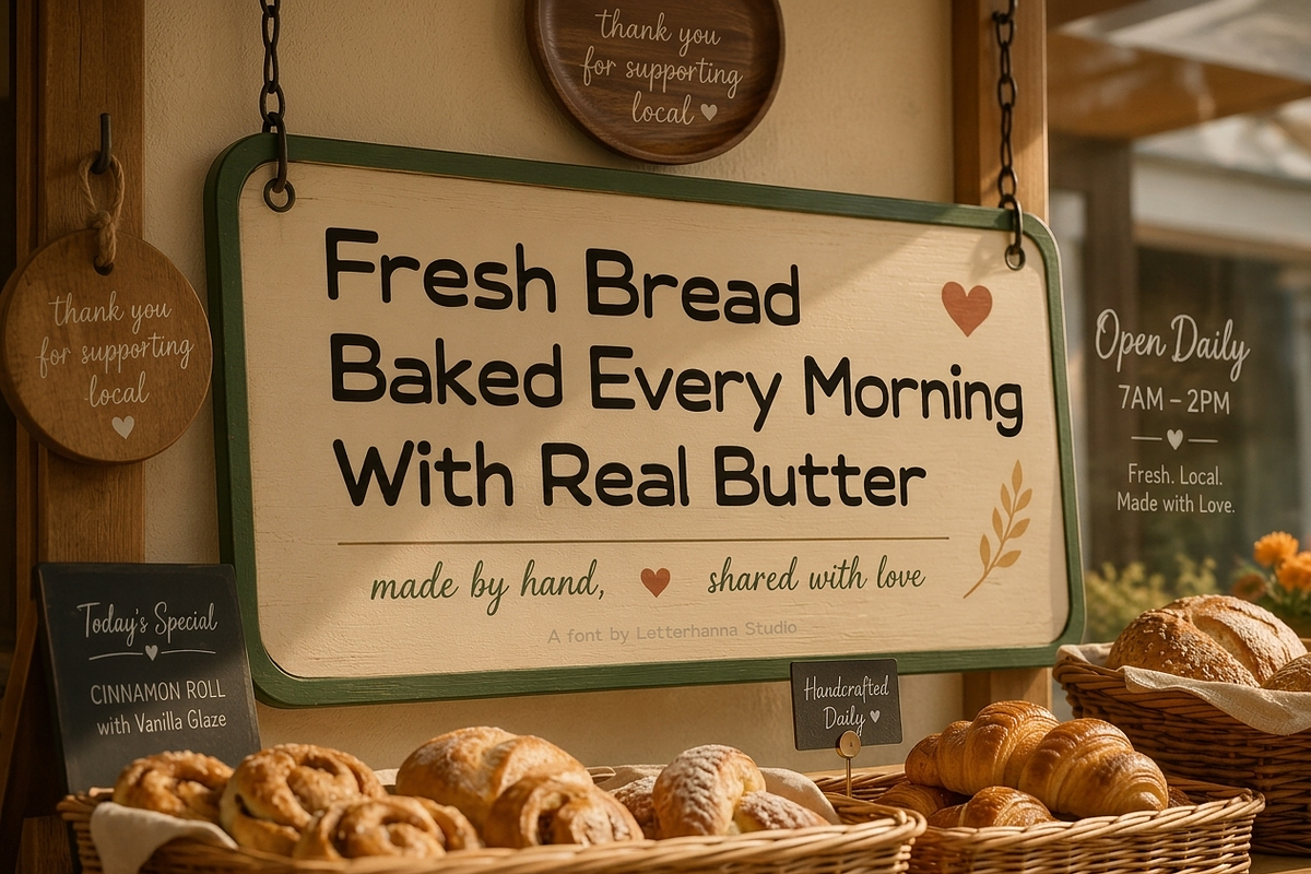 Milgrave: A Classic Geometric Font, a Sans Serif Font by Letterhanna Studio (Photo 6 of 9)