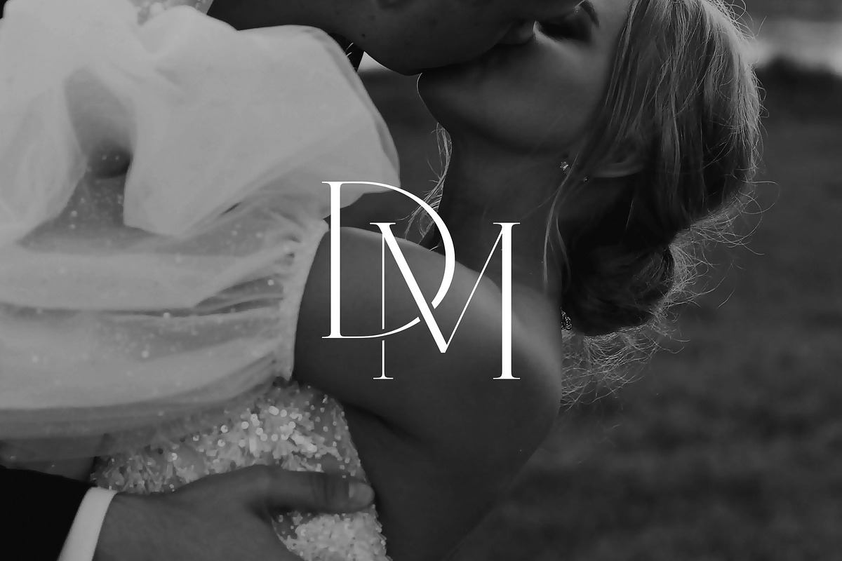 DM monogram, a Branding & Logo Template by LINKED LETTERS STUDIO (Photo 2 of 3)
