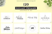 120 Elegant Premade Logo Pack, a Branding & Logo Template by XpertgraphicD (Thumbnail 3 of 21)