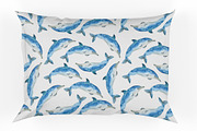 Whale watercolor big set, an Animal Illustration by IvanFet (Thumbnail 9 of 14)