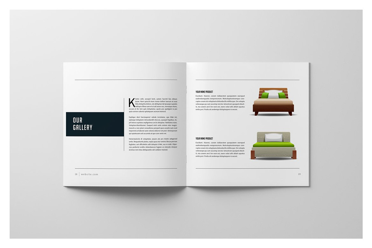 PSD - Square Interior Brochure, a Brochure Template by adekfotografia (Photo 11 of 15)
